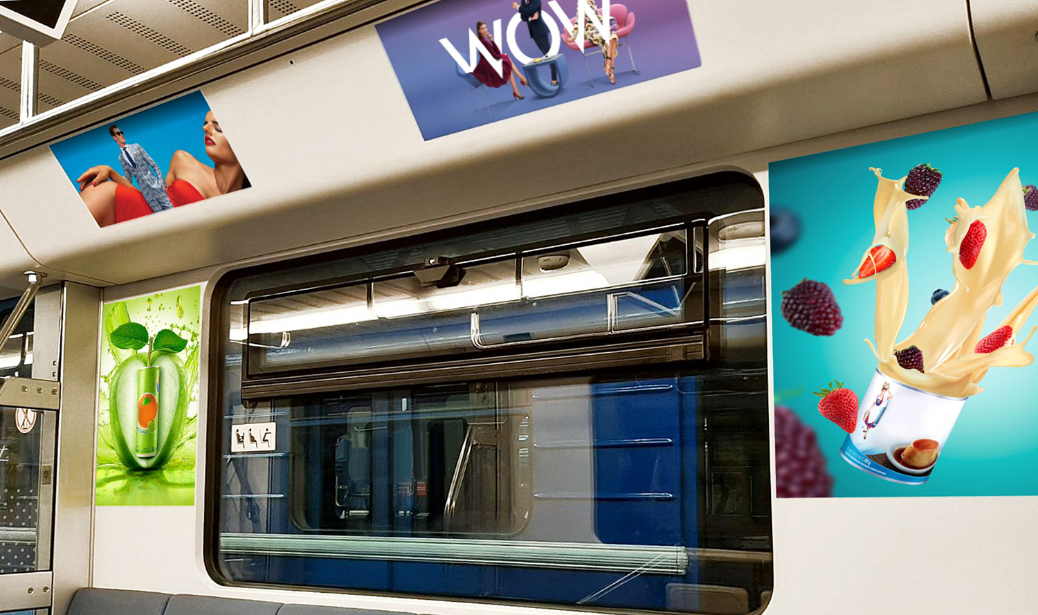 Реклама в поездах STADLER с 1 октября 2021 г. - Фото 1